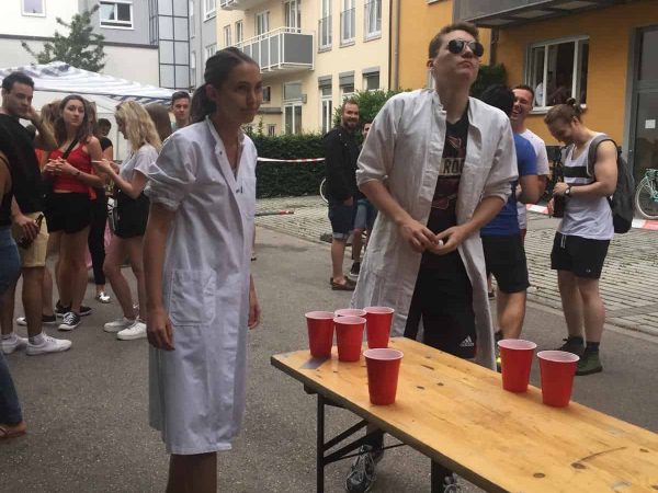 Bierpongturnir Sommerfest 2019